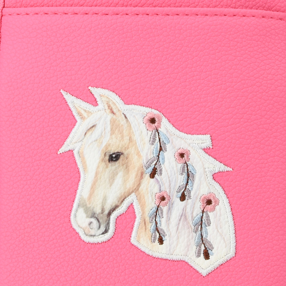 Mädchen Handytasche mit Pferd-Applikation