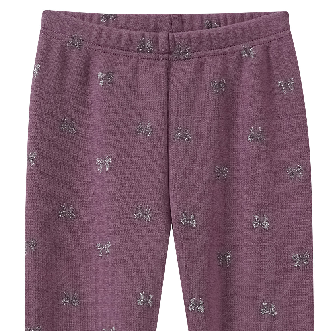 Thermolegging voor meisjes, glanzende print