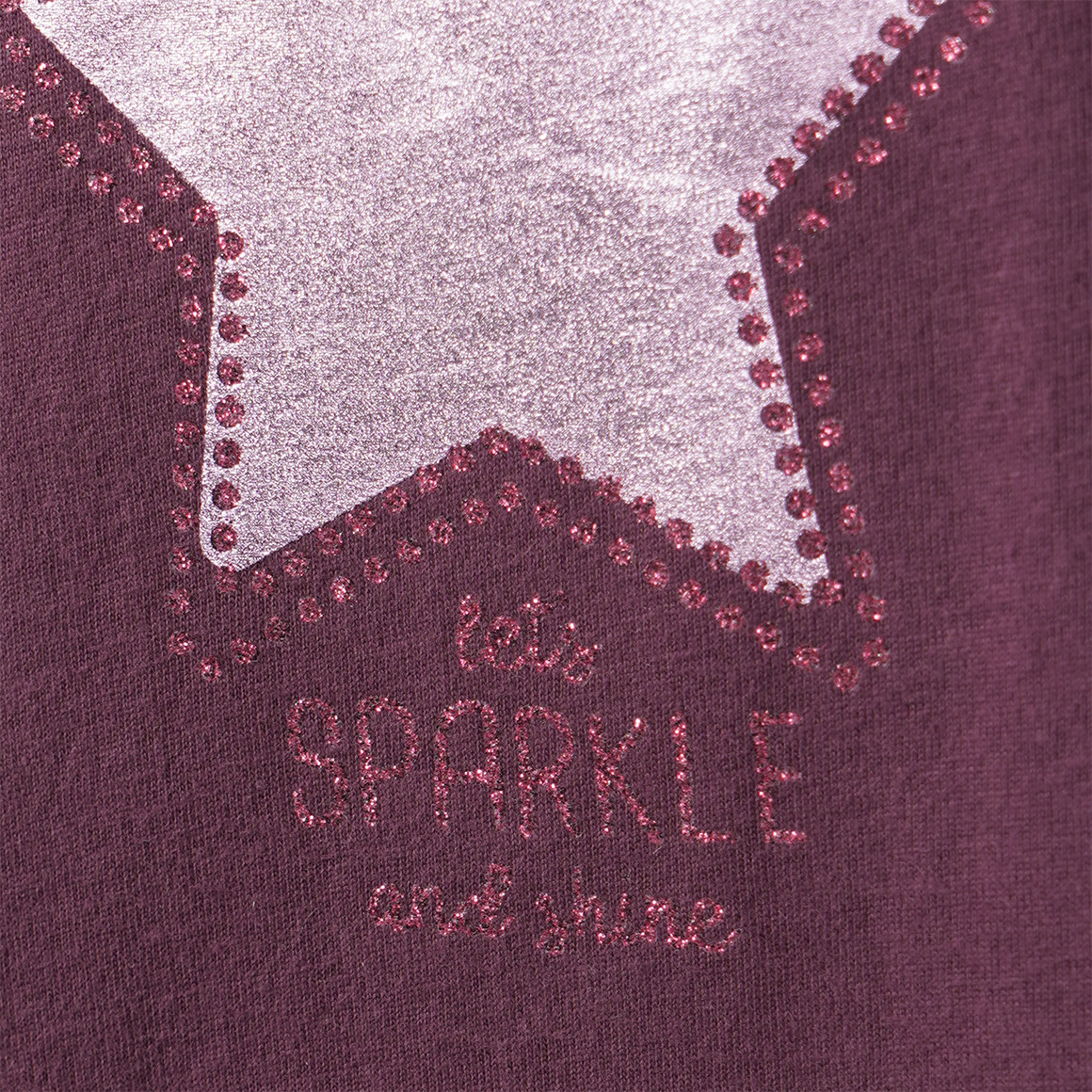 Mädchen Langarmshirt mit Stern