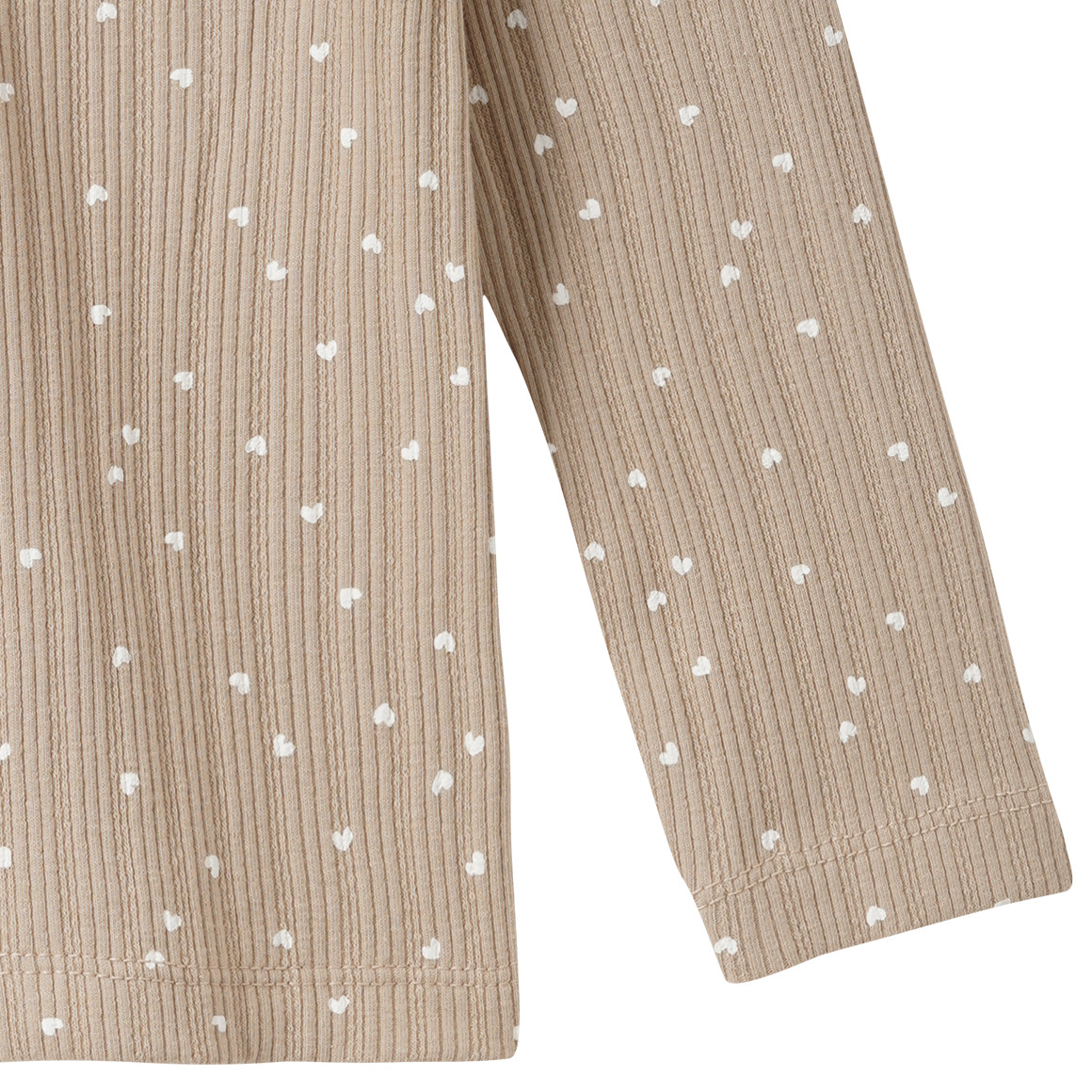 Mädchen Langarmshirt mit Rüsche