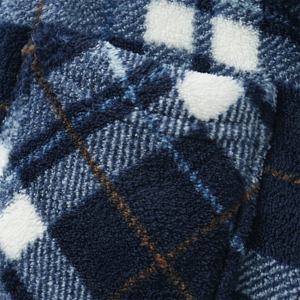 Geruit fleecejack voor jongens