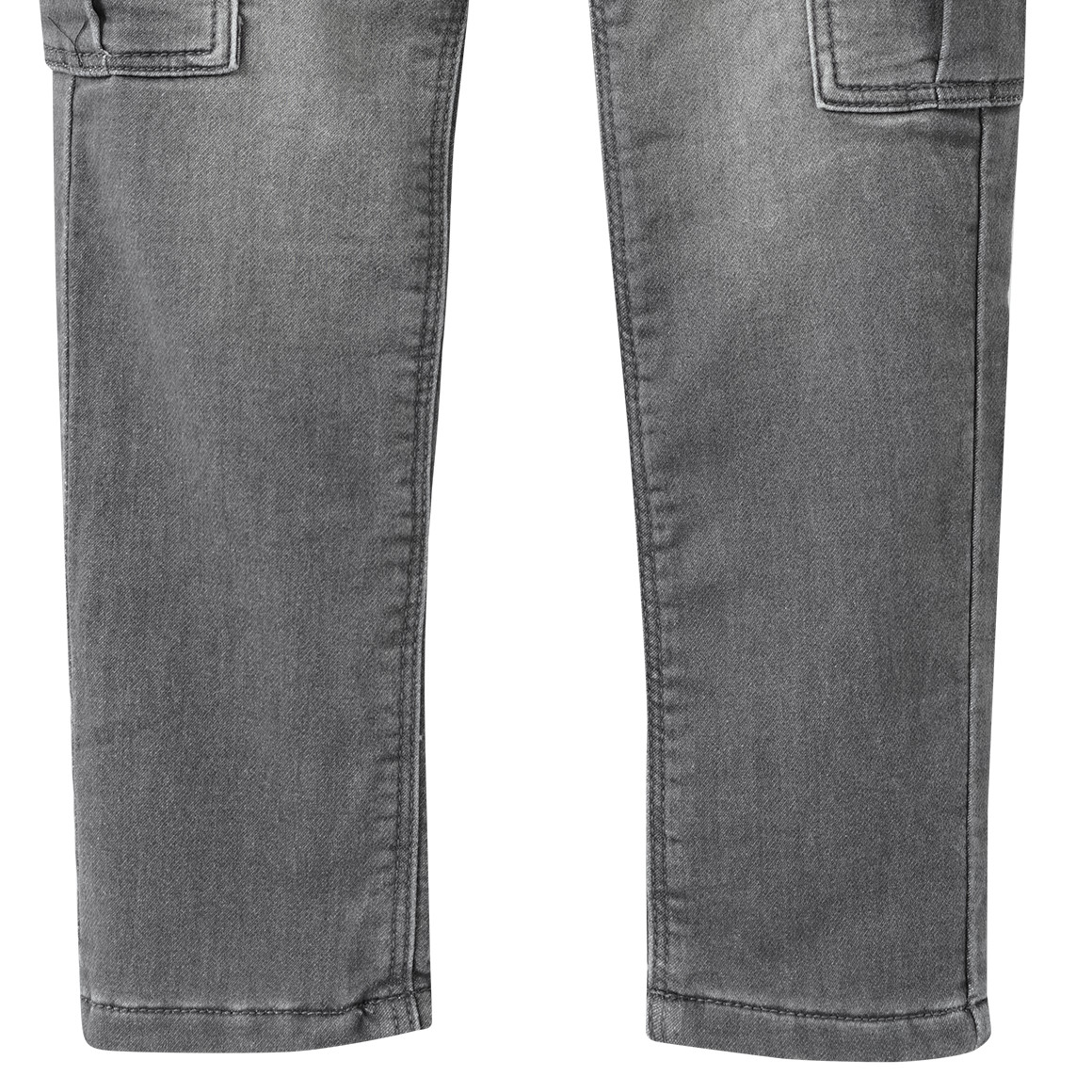 Thermojeans voor jongens in denimlook