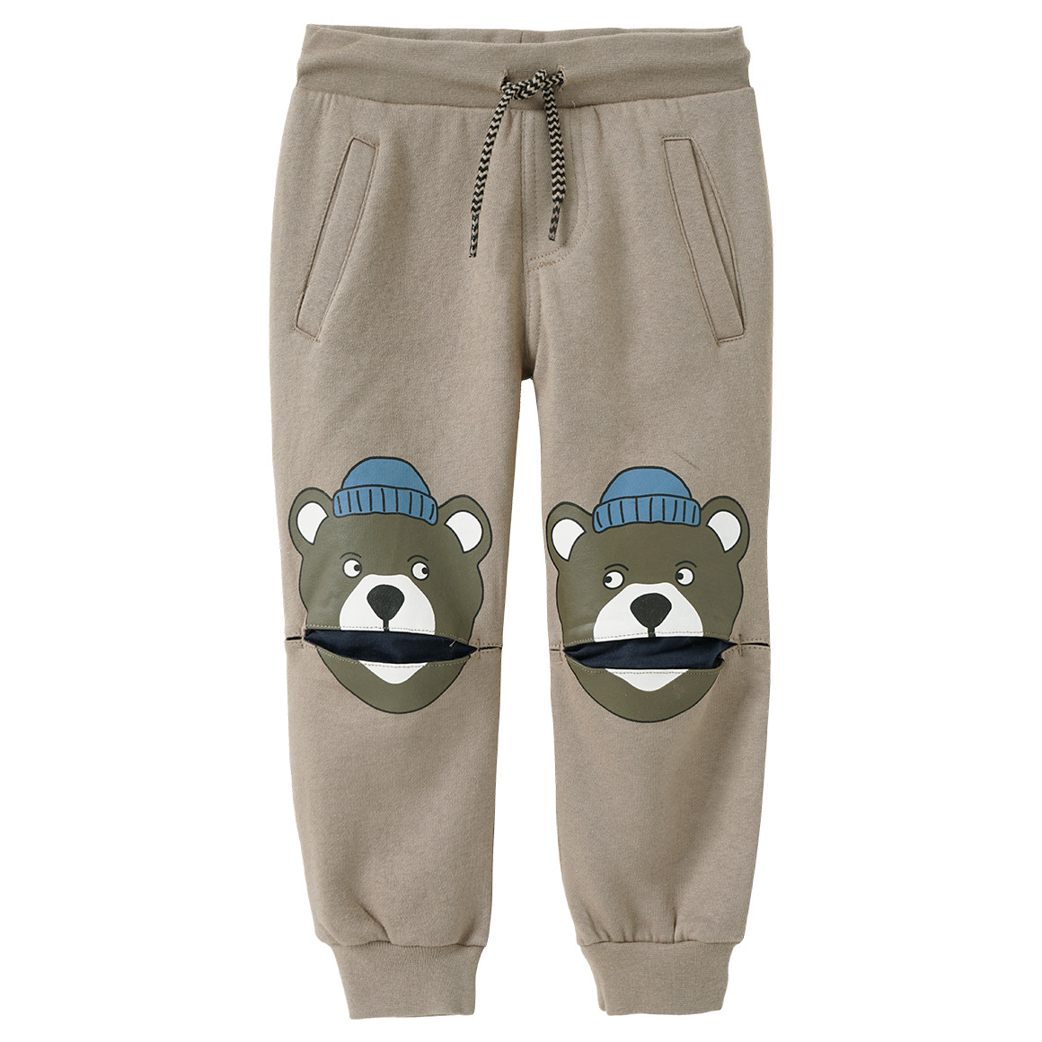Jongens joggingbroek met berenmotief