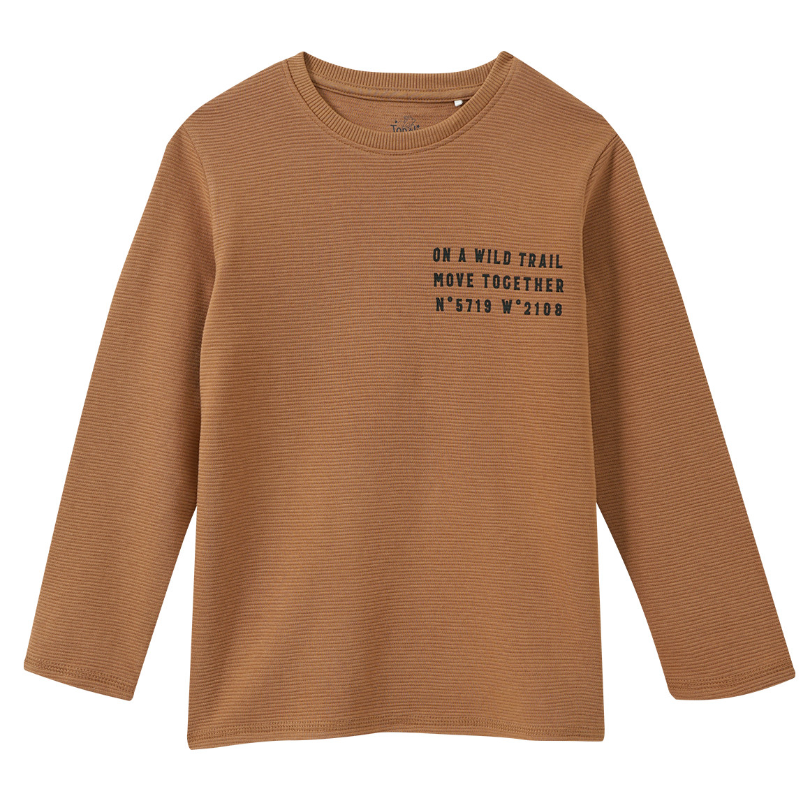 Jongens shirt met lange mouwen