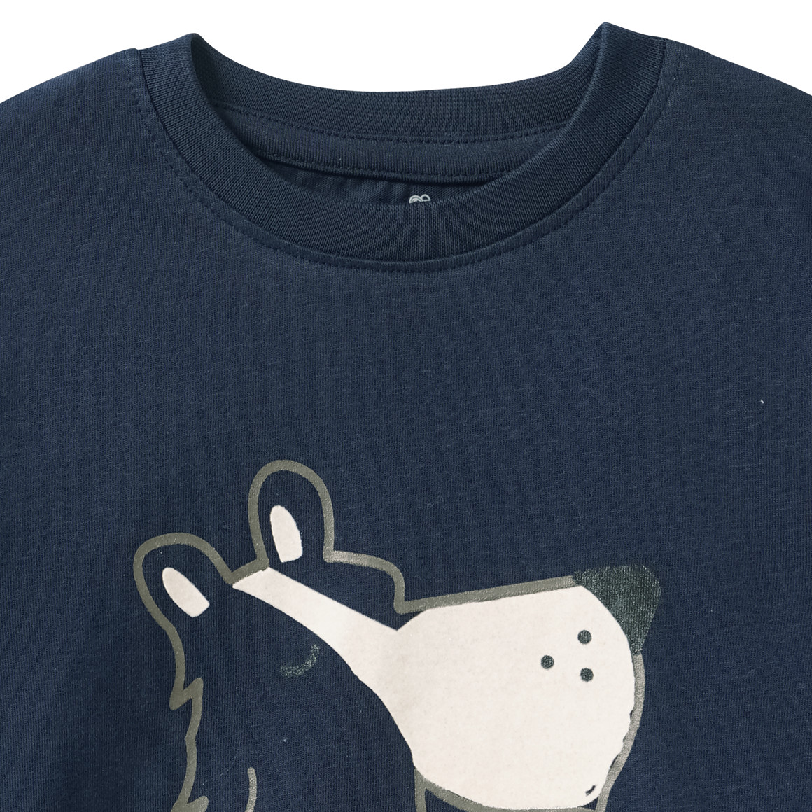 Jongenshemd met lange mouwen en print