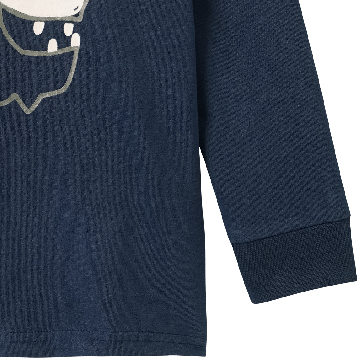 Jongenshemd met lange mouwen en print