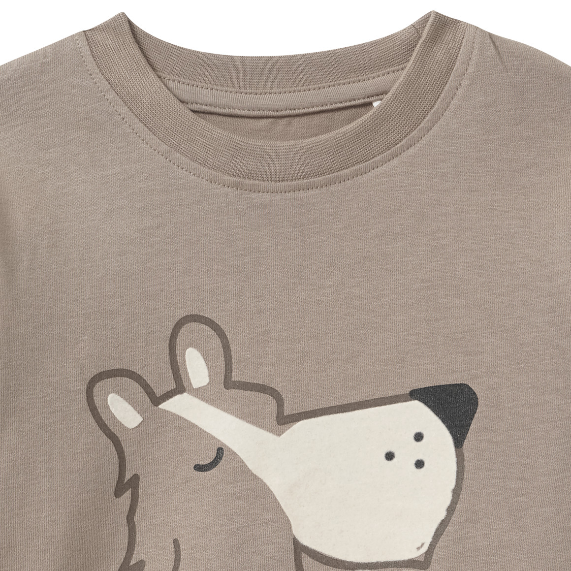 Jongenshemd met lange mouwen en print