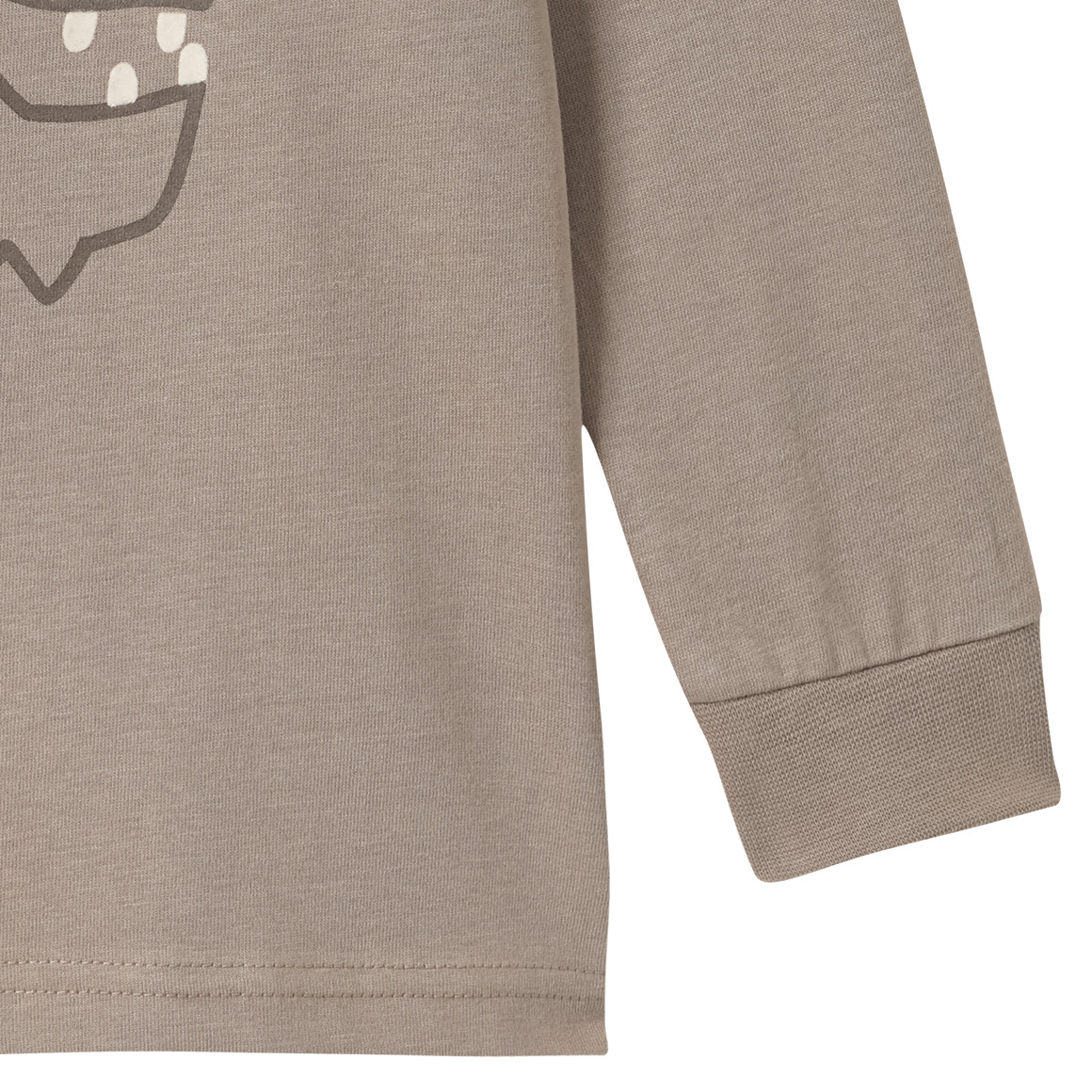 Jongenshemd met lange mouwen en print