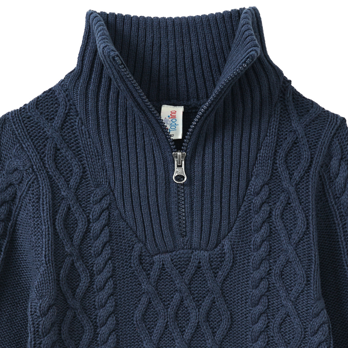 Jongens trui met kabelpatroon