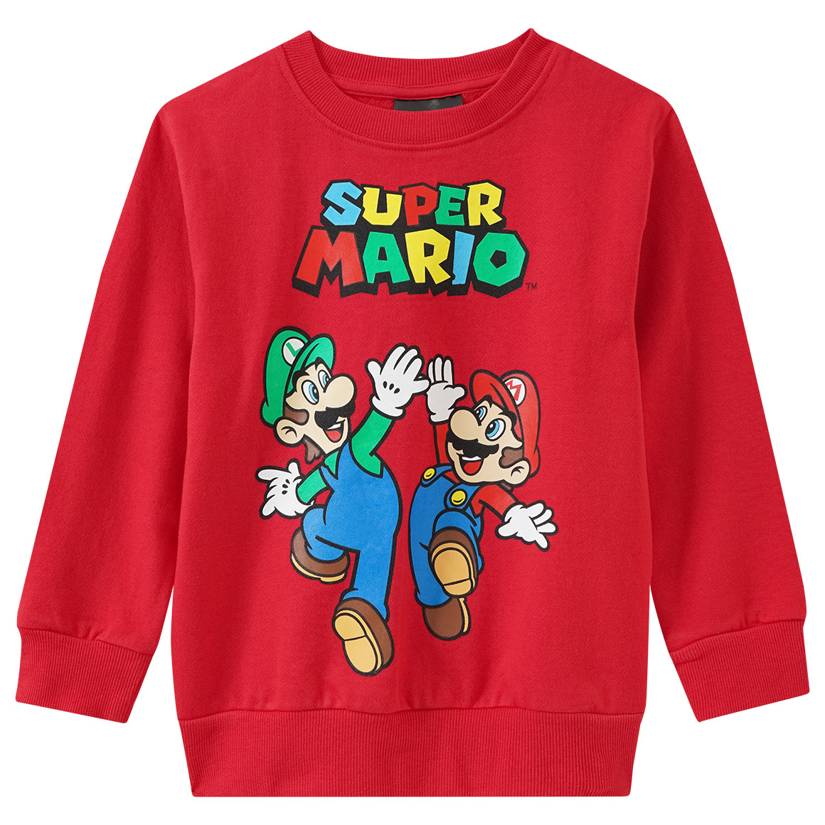 Super Mario Sweatshirt mit Print