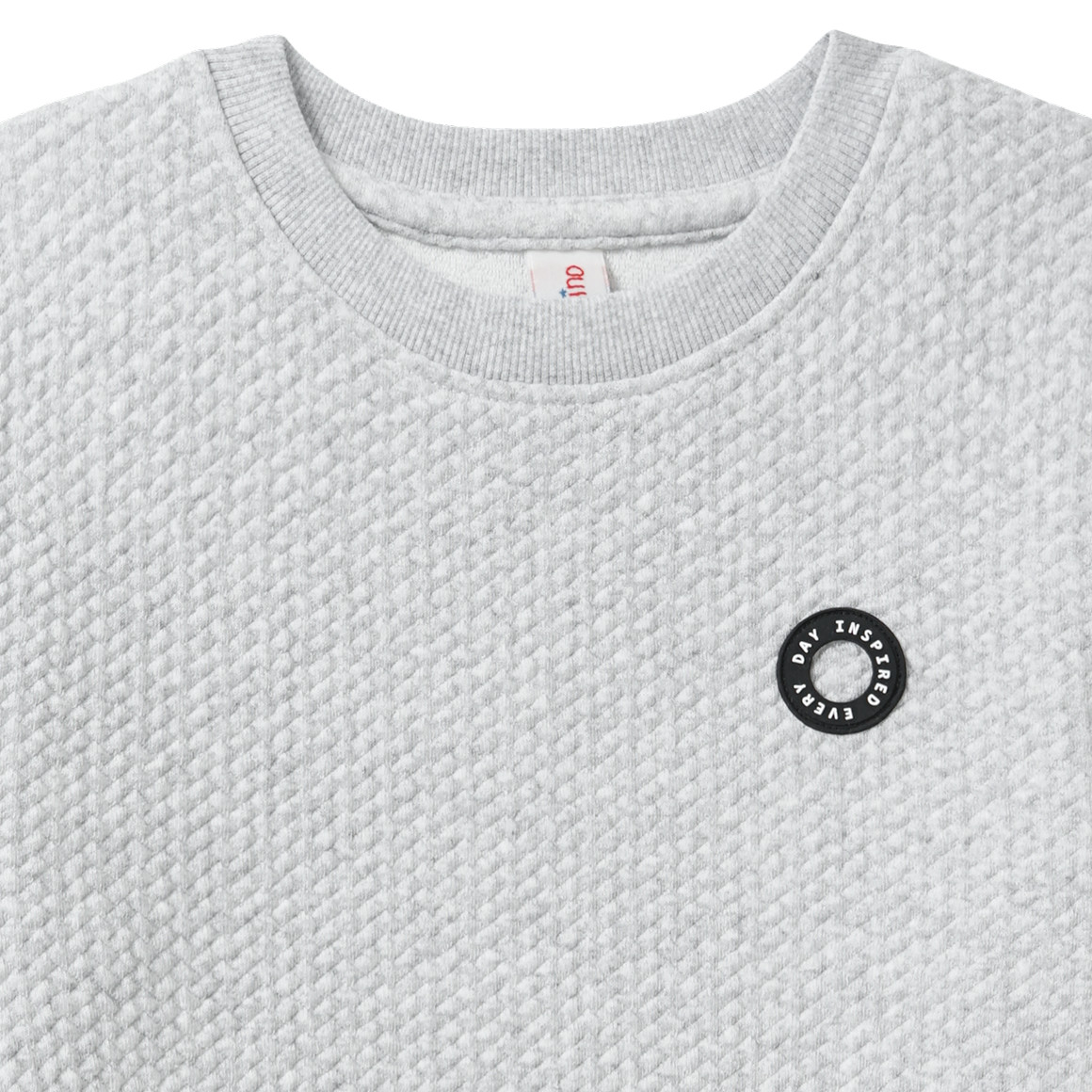 Jungen Sweatshirt mit Strukturmuster