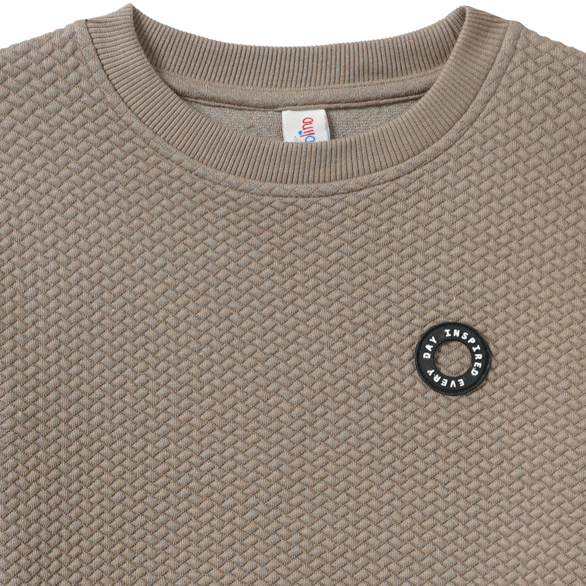 Jungen Sweatshirt mit Strukturmuster