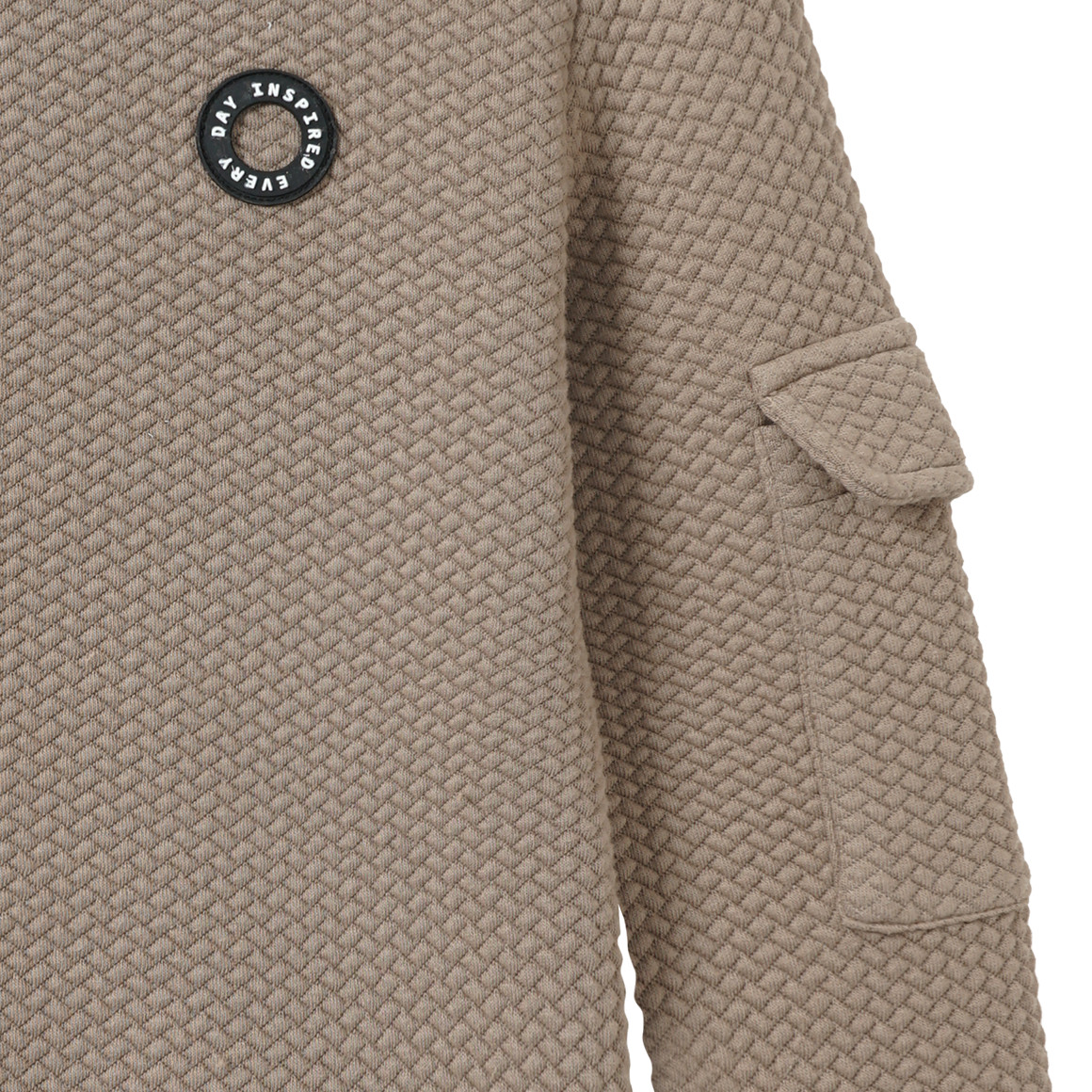 Jungen Sweatshirt mit Strukturmuster