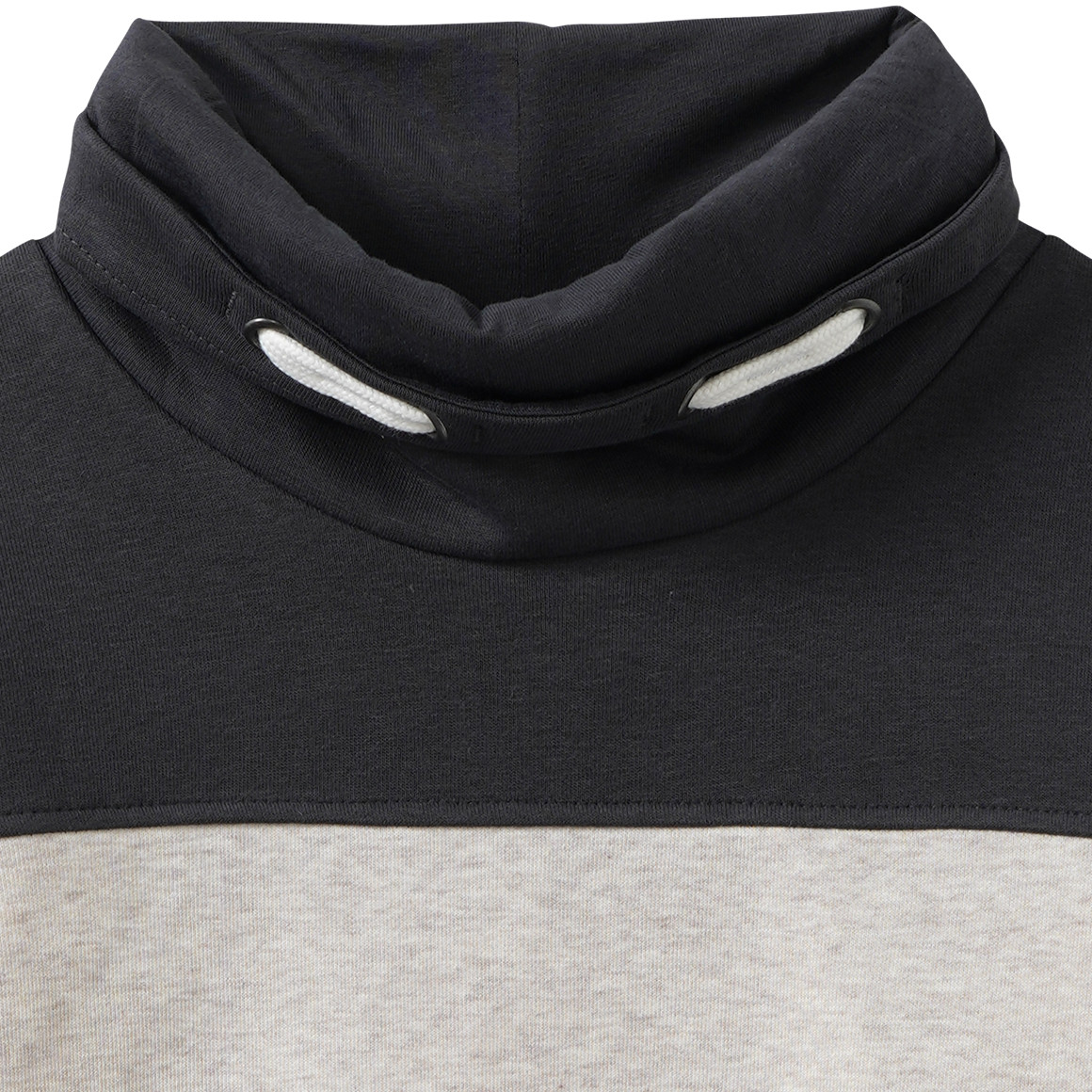 Jungen Sweatshirt mit Schalkragen