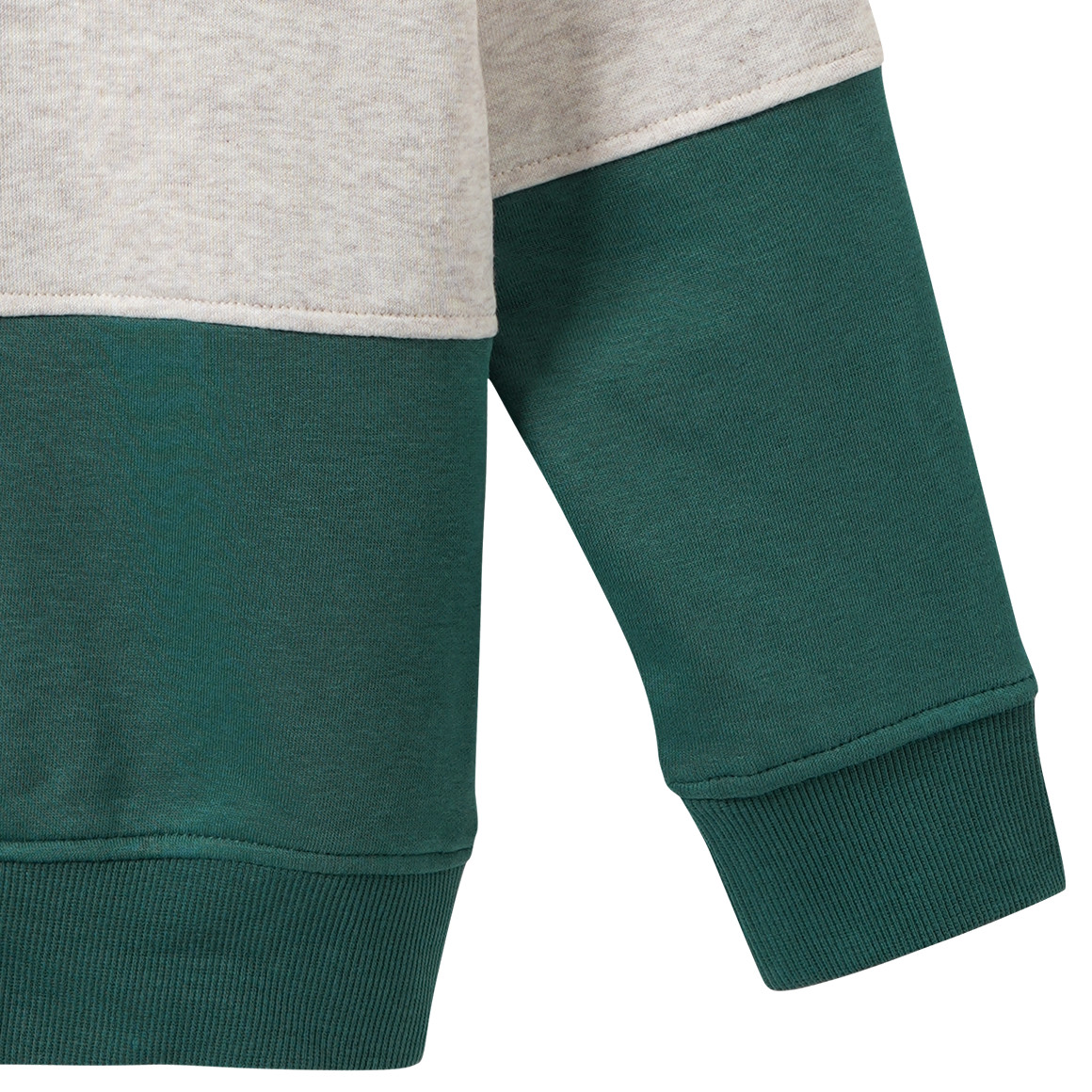 Jungen Sweatshirt mit Schalkragen