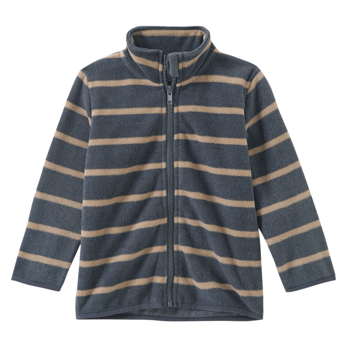Fleecejas voor jongens met opstaande kraag