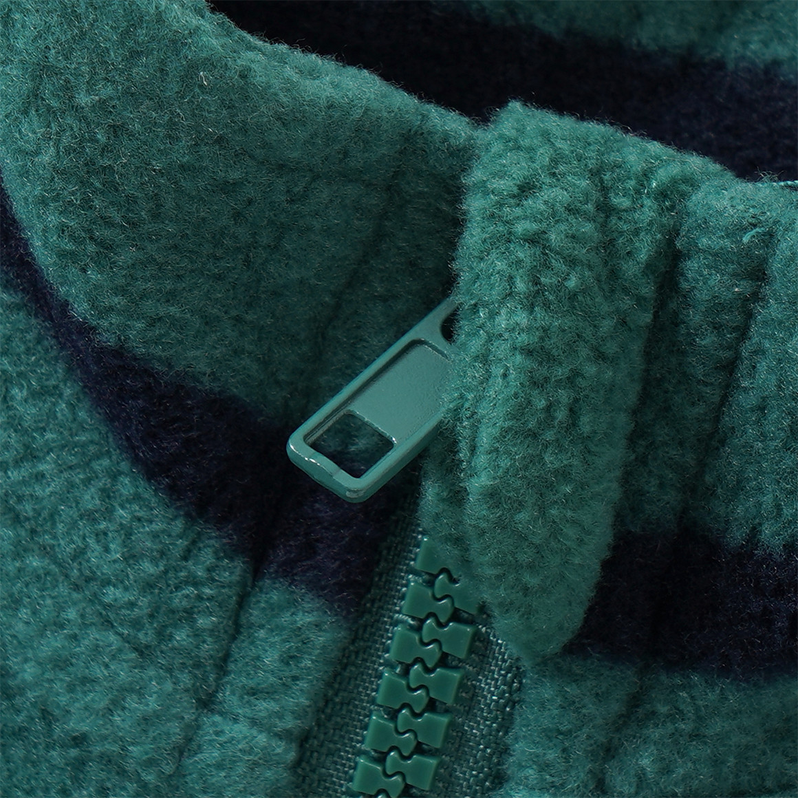 Jungen Fleecejacke mit Stehkragen