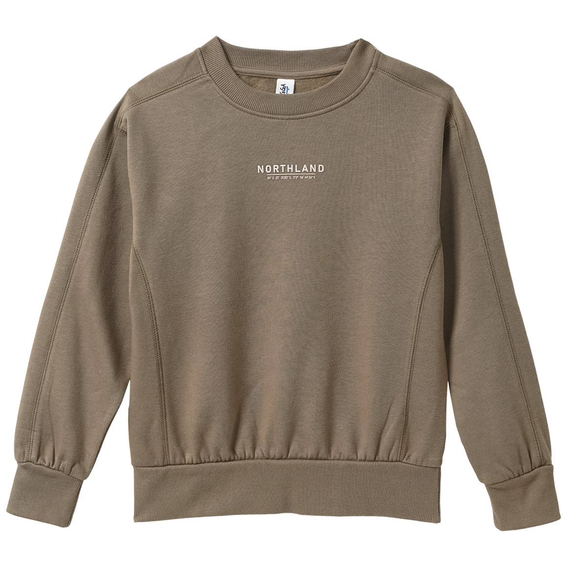 Jongens' sweatshirt met biologisch katoen