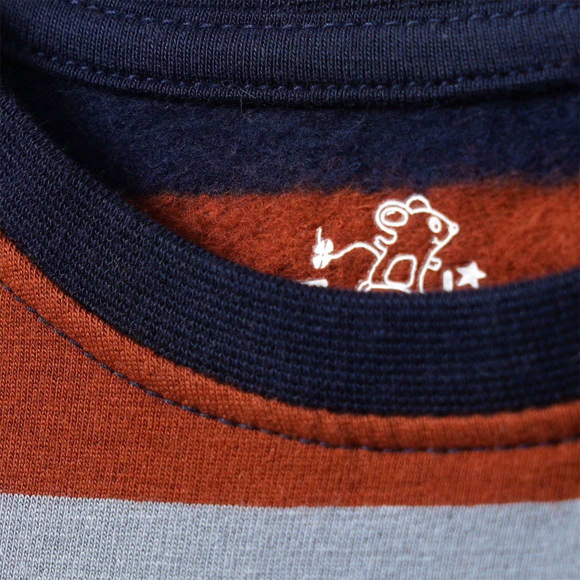 Jungen Langarmshirt mit Streifen