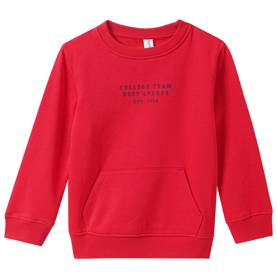 Jungen Sweatshirt mit Kängurutasche