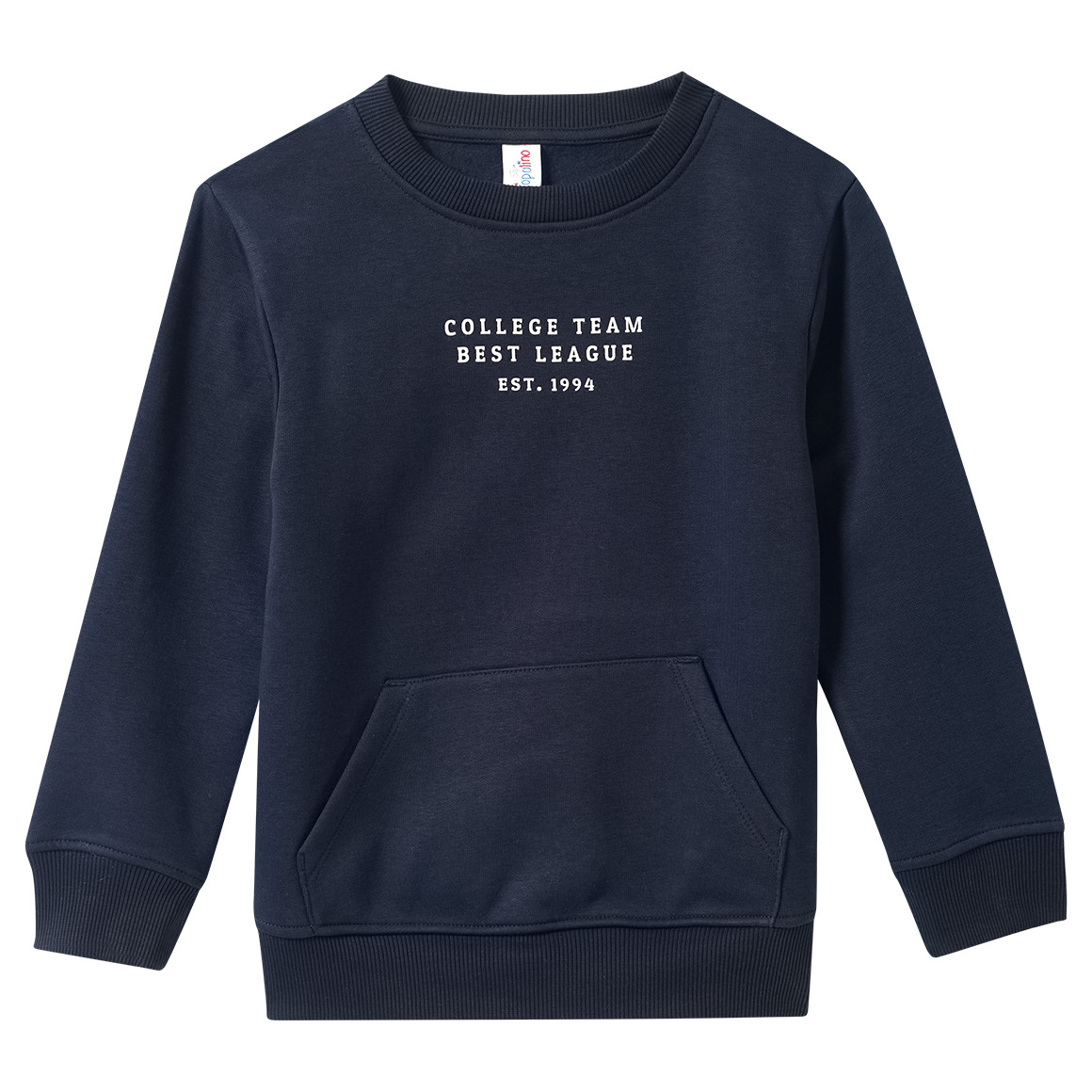 Jungen Sweatshirt mit Kängurutasche