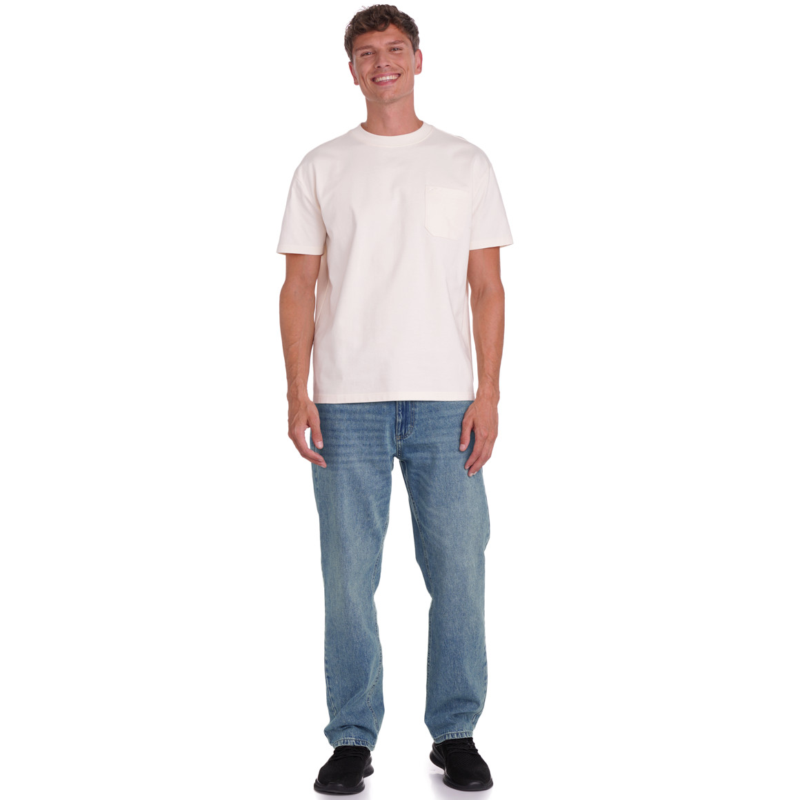 Herren Straight-Jeans im 5-Pocket-Style