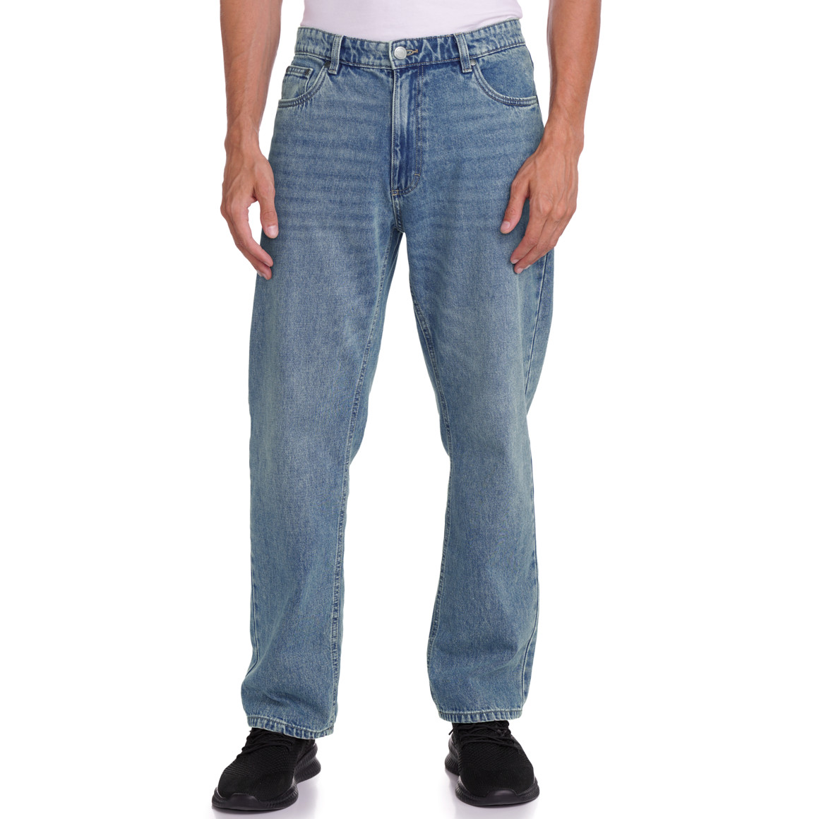 Herren Straight-Jeans im 5-Pocket-Style