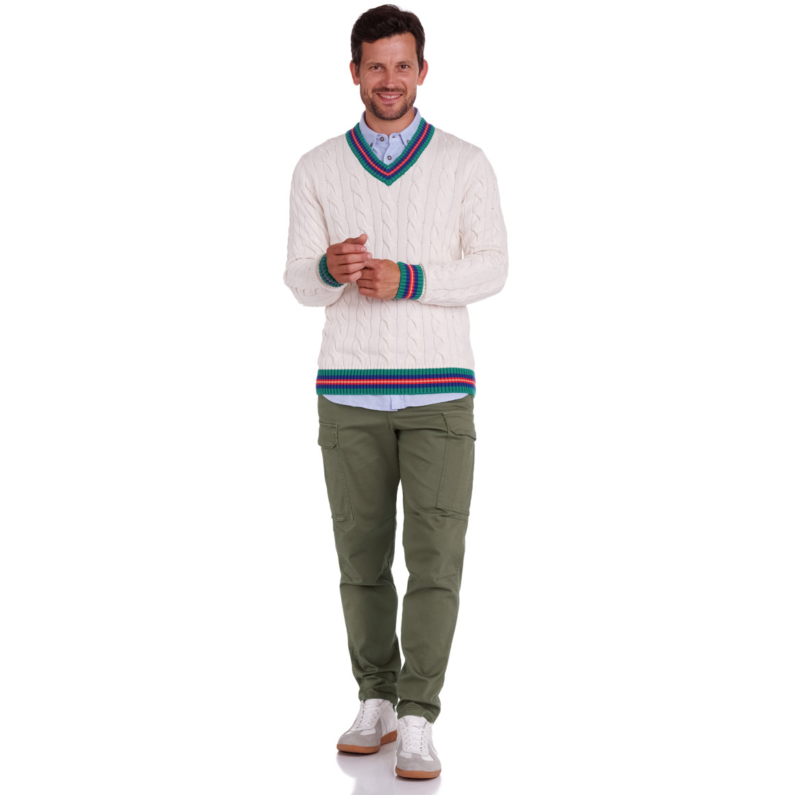 Herren Cargohose mit Bio-Baumwolle