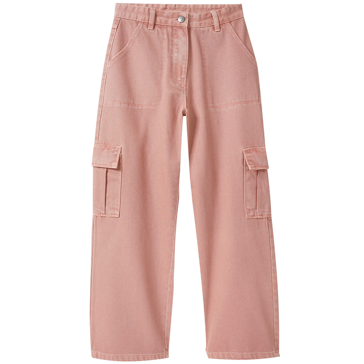 Mädchen Cargohose mit weitem Bein