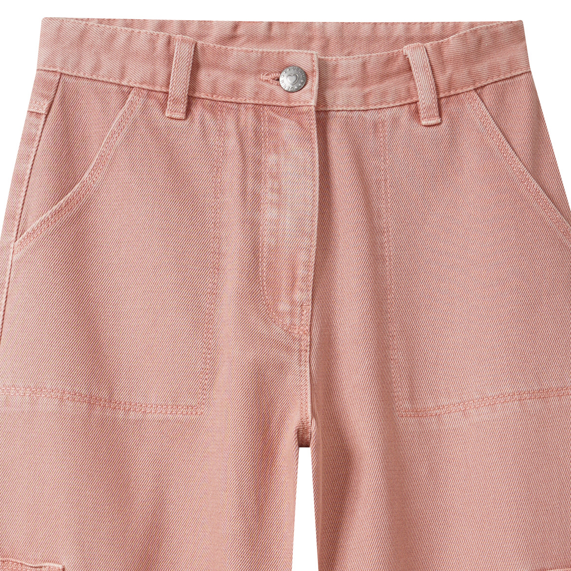 Mädchen Cargohose mit weitem Bein