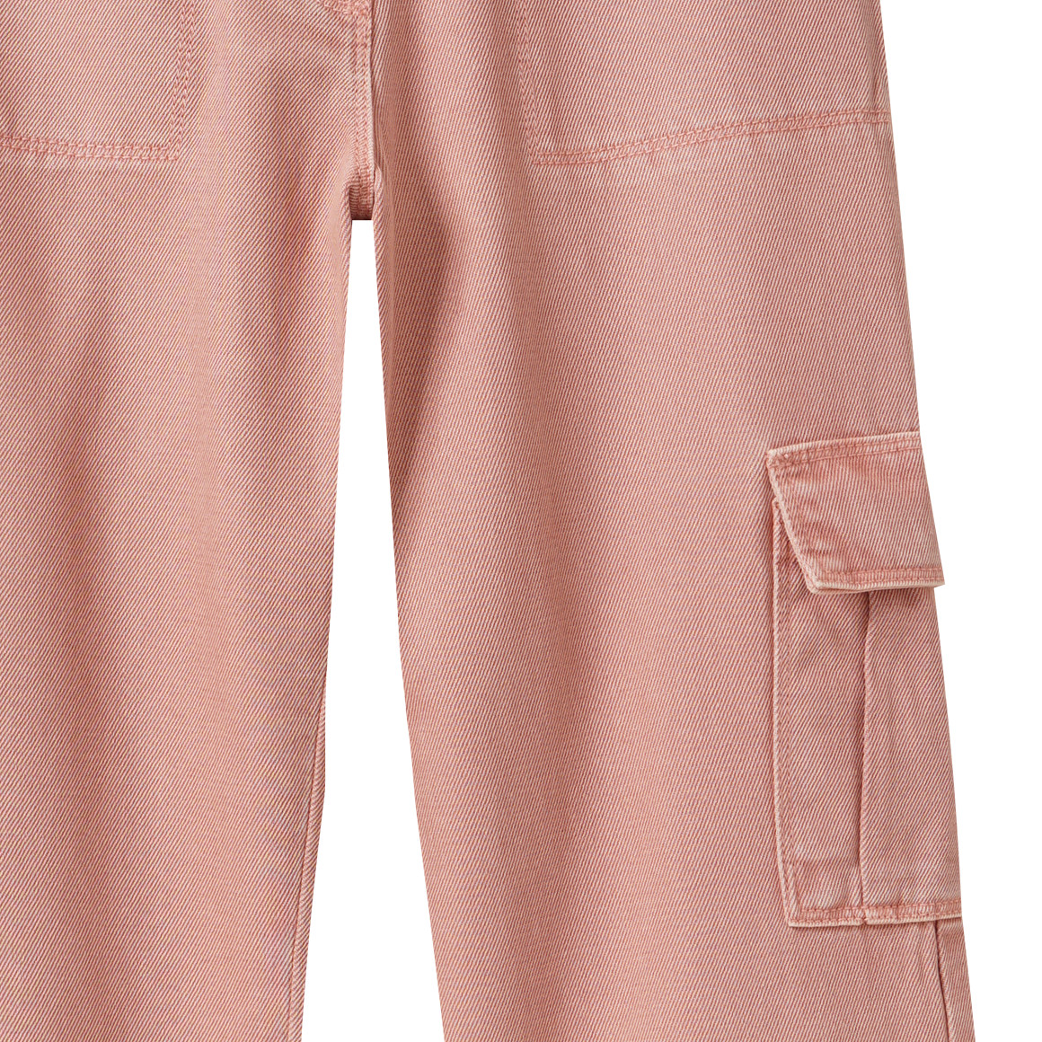 Mädchen Cargohose mit weitem Bein