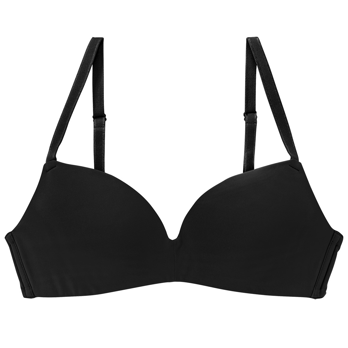 Zachte damesbeha in een basic look