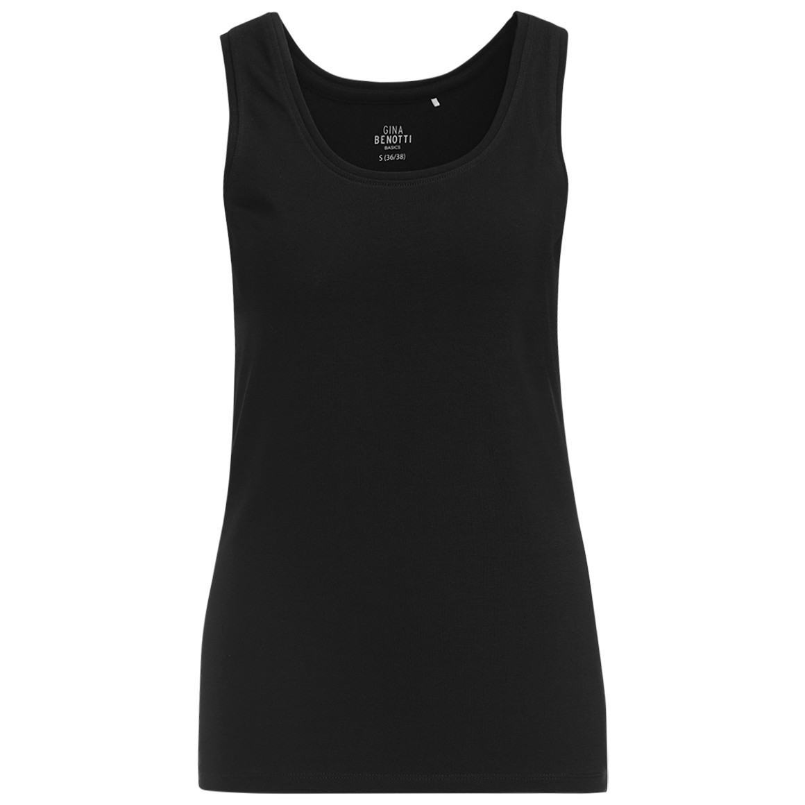 Damen Top in Unifarben