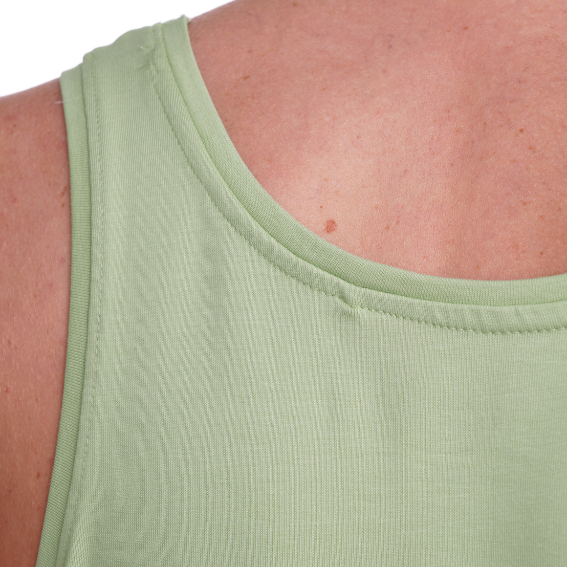 Damen Top in Unifarben