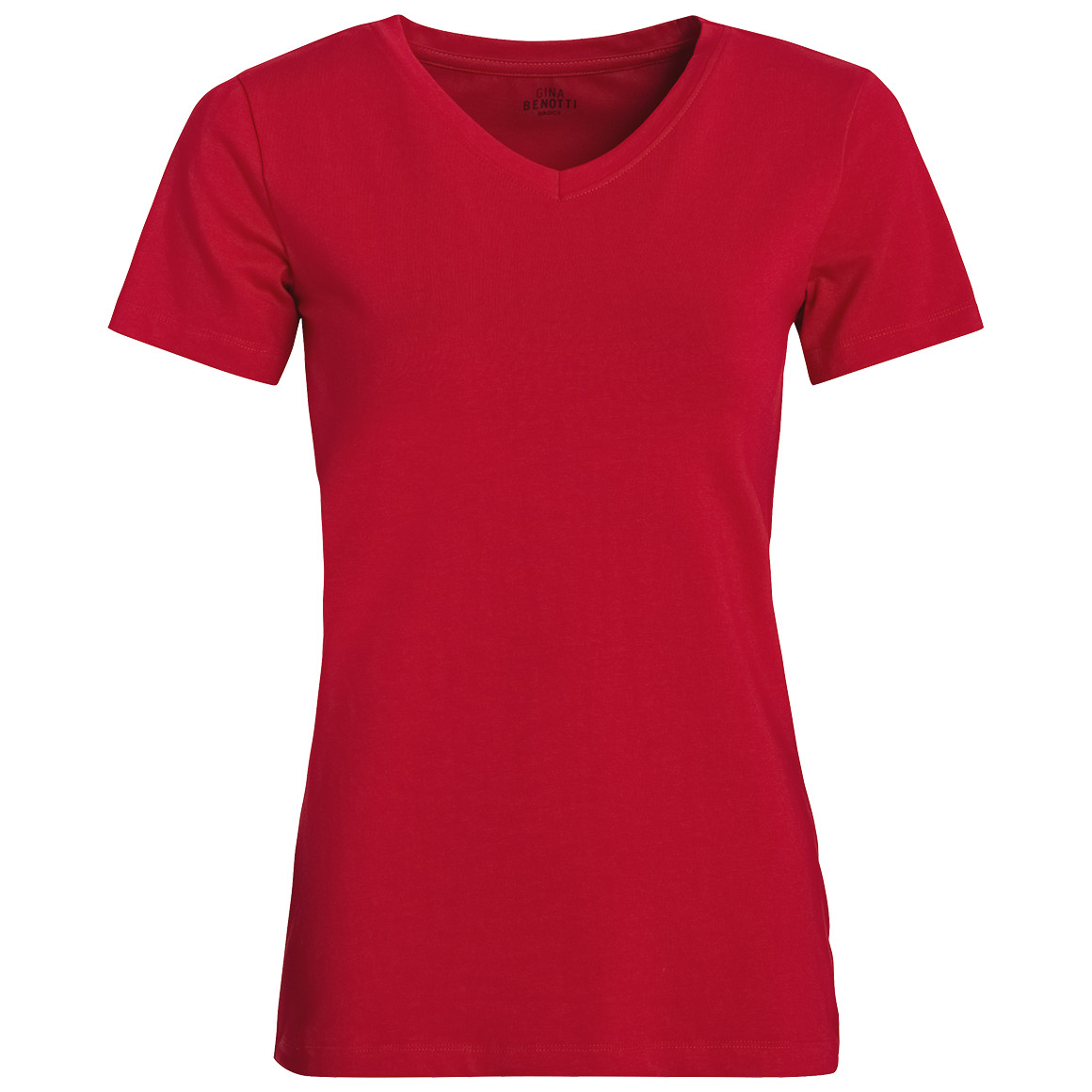 Damen T-Shirt mit V-Ausschnitt