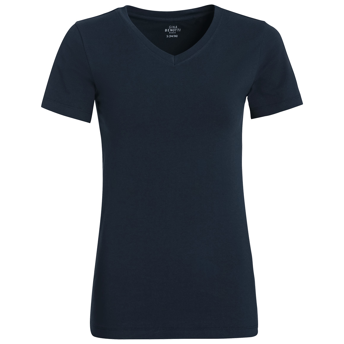 Damen T-Shirt mit V-Ausschnitt