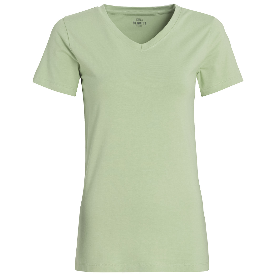 Damen T-Shirt mit V-Ausschnitt