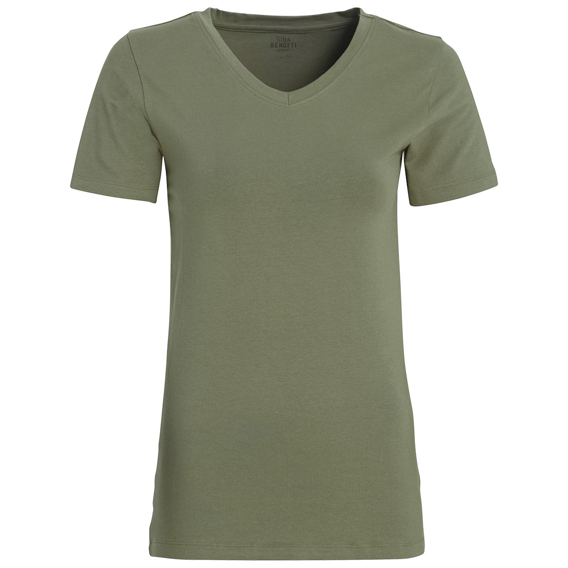 Damen T-Shirt mit V-Ausschnitt