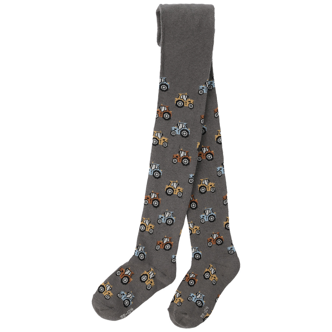 2 Jungen Strumpfhosen mit Traktor-Motiv