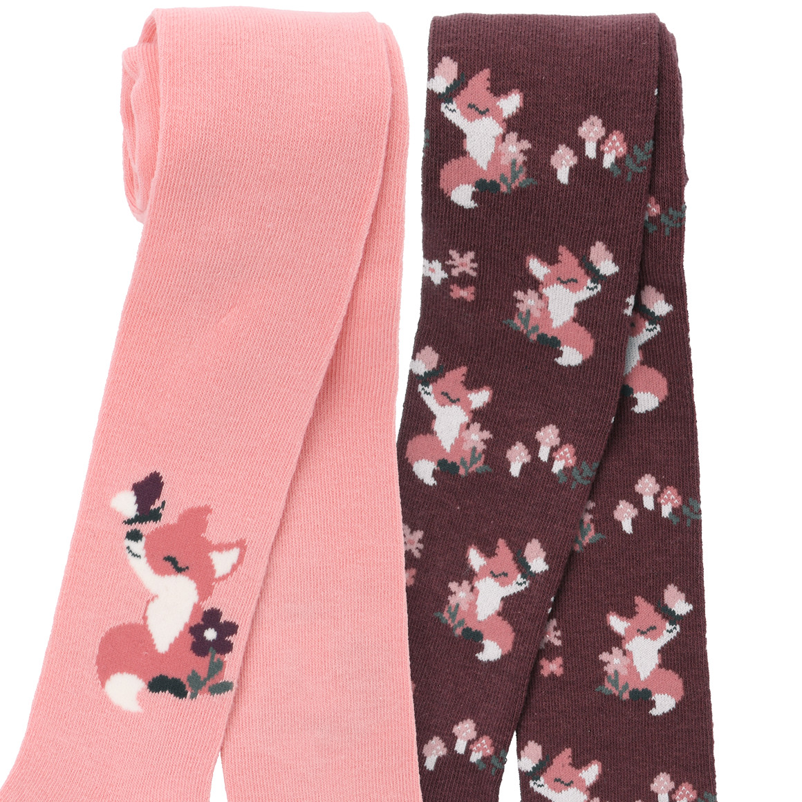 2 meisjesmaillots in een patronenmix