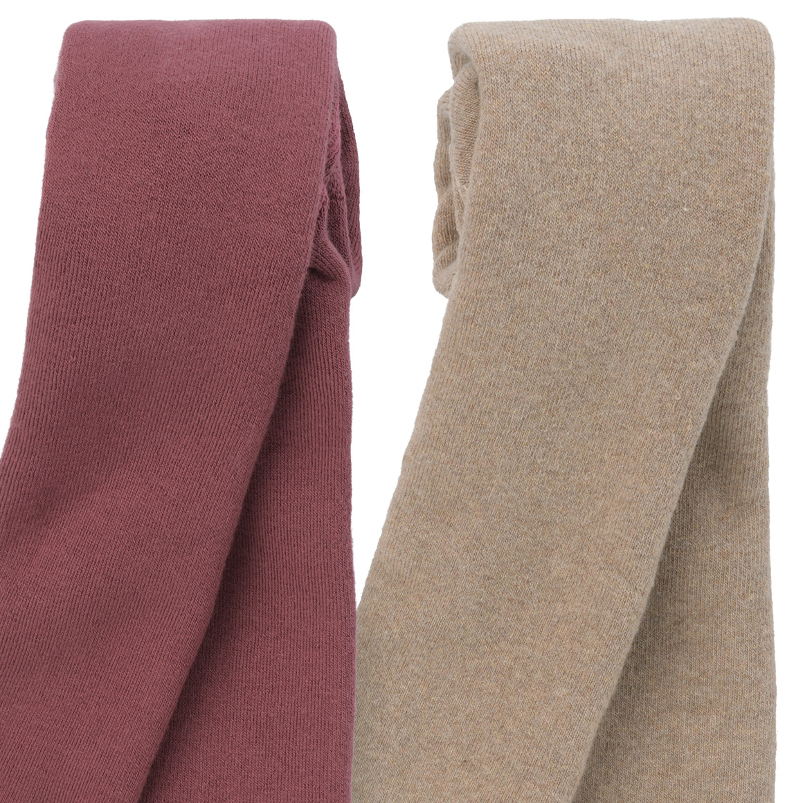 2 Meisjes Leggings met biologisch katoen