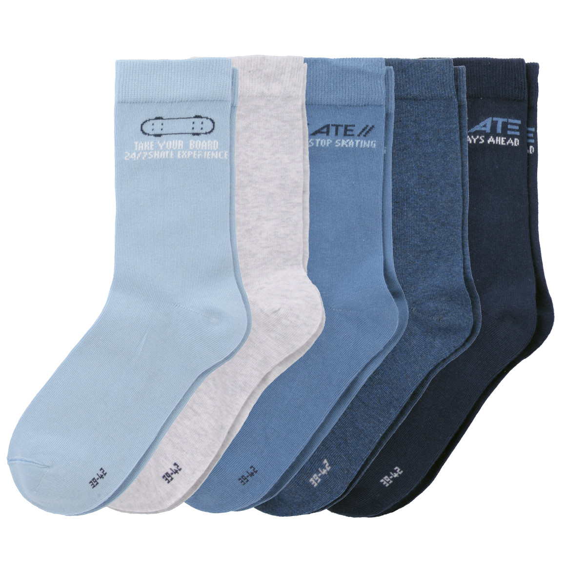 5 Paar Jungen Socken mit Bio-Baumwolle