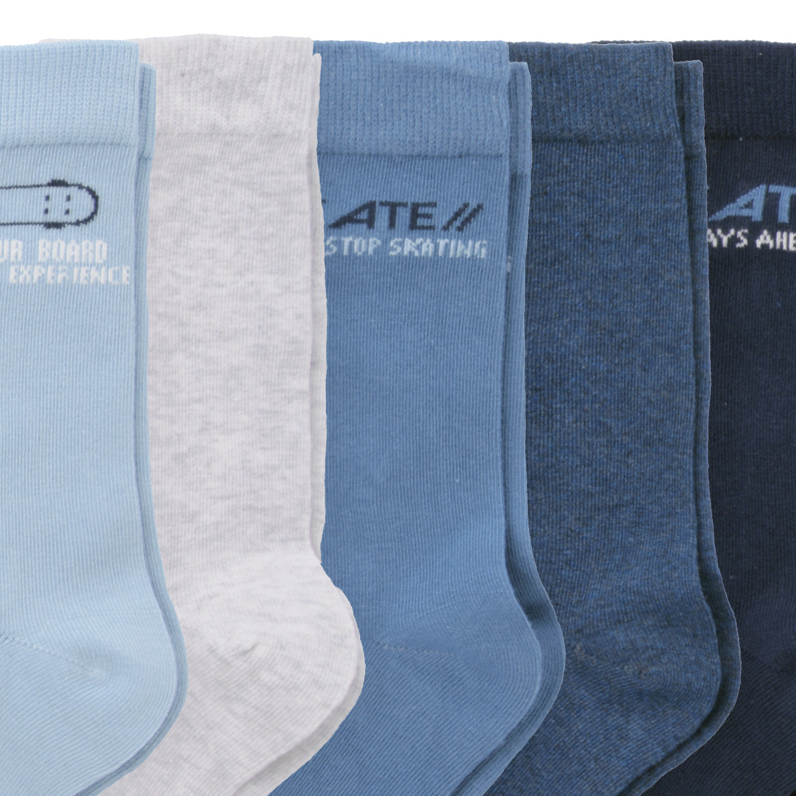 5 Paar Jungen Socken mit Bio-Baumwolle