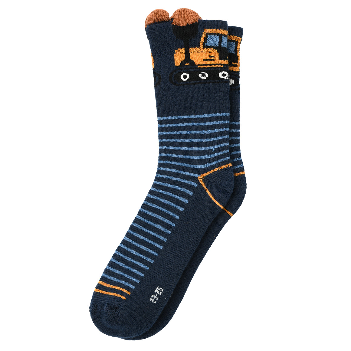 2 Paar Jungen Frottee-Socken mit Fahrzeugen