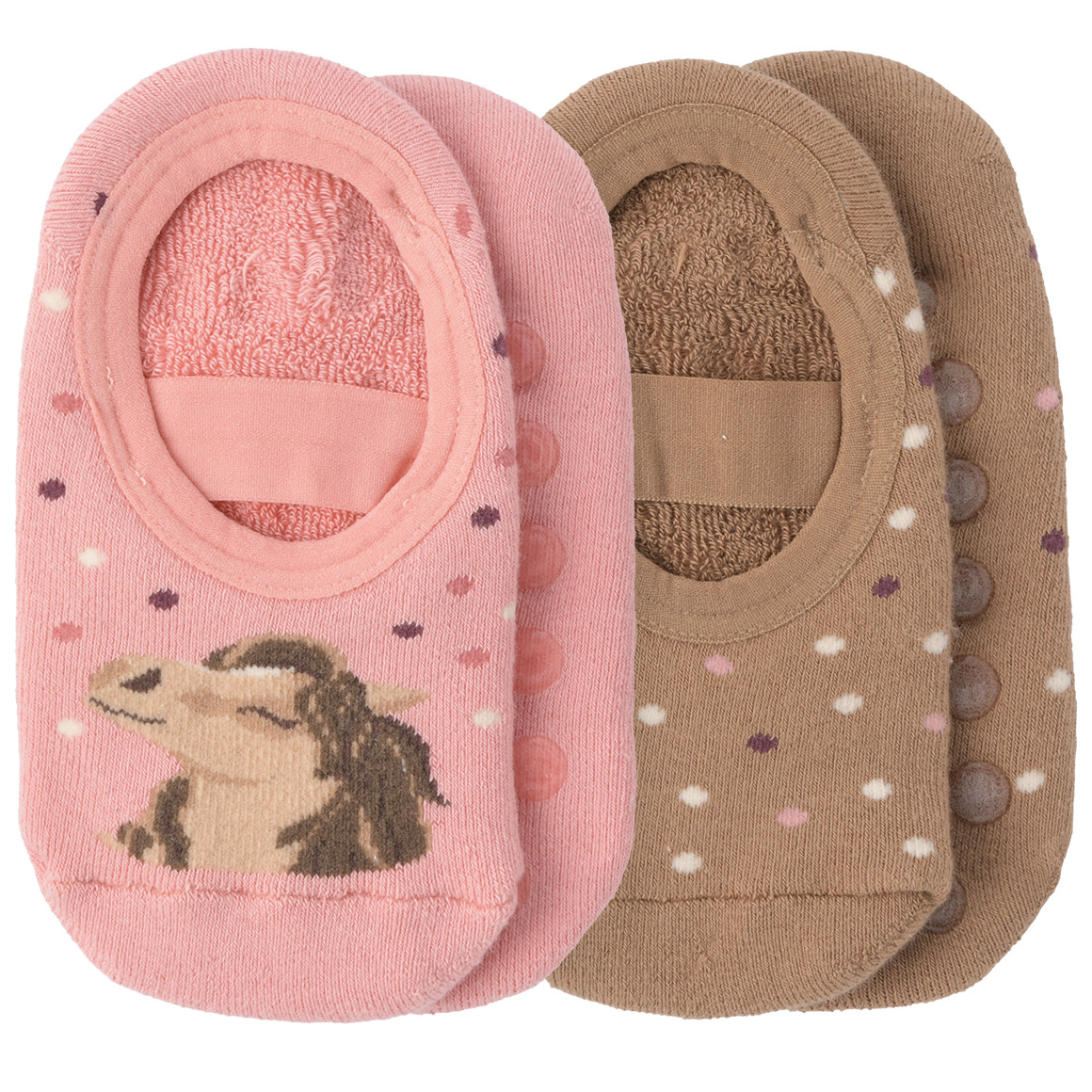 2 paar Antislip Sokken voor Meisjes