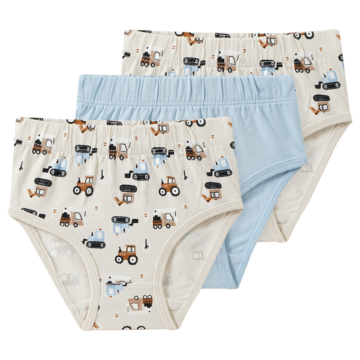 3 Baby Slips in Windelpassform