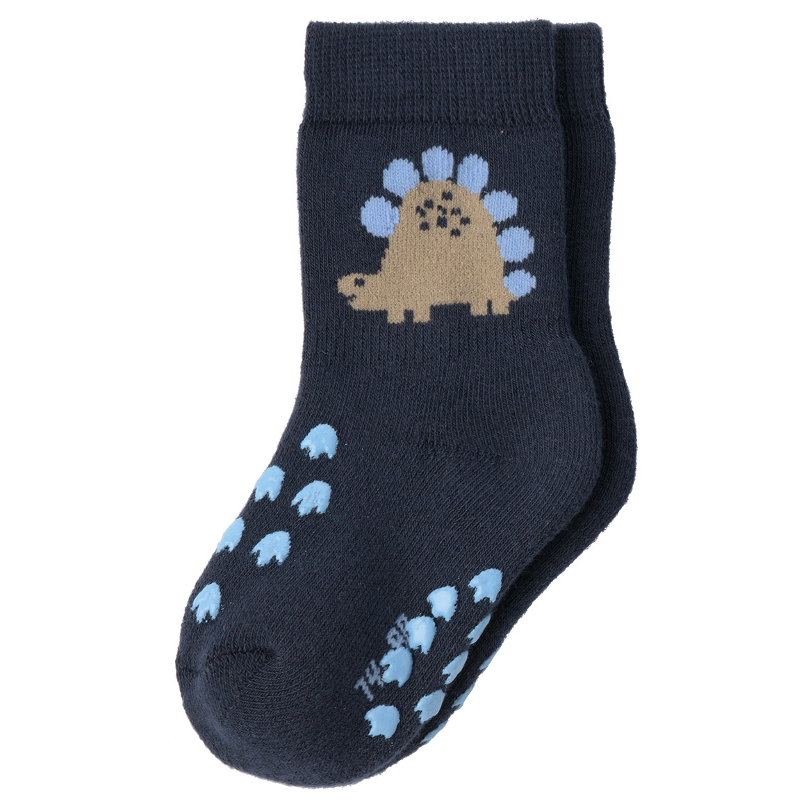 2 paar kruipsokken voor baby's