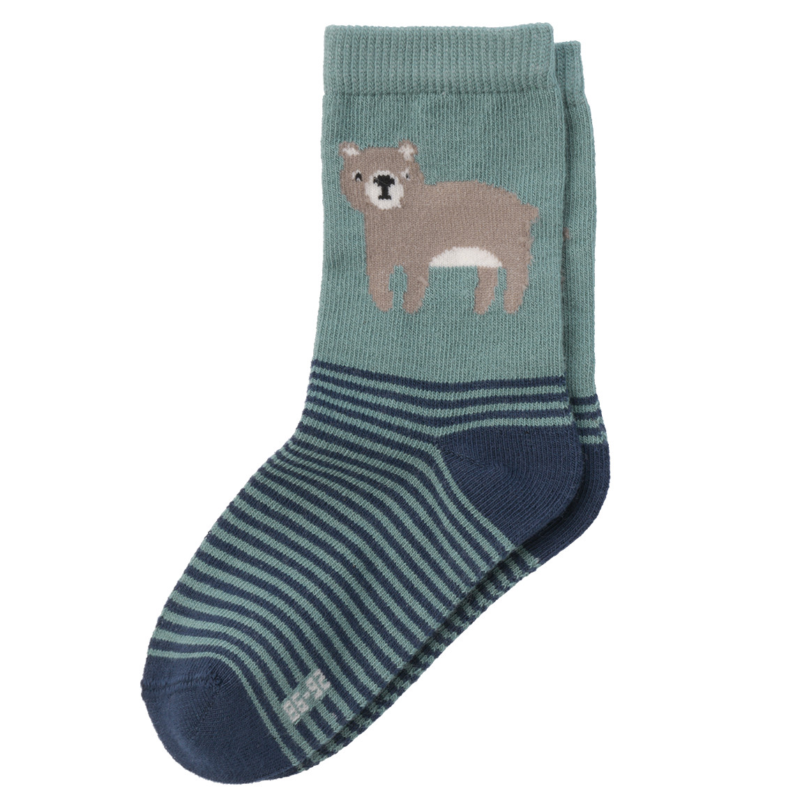 3 paar babysokken met bosmotief