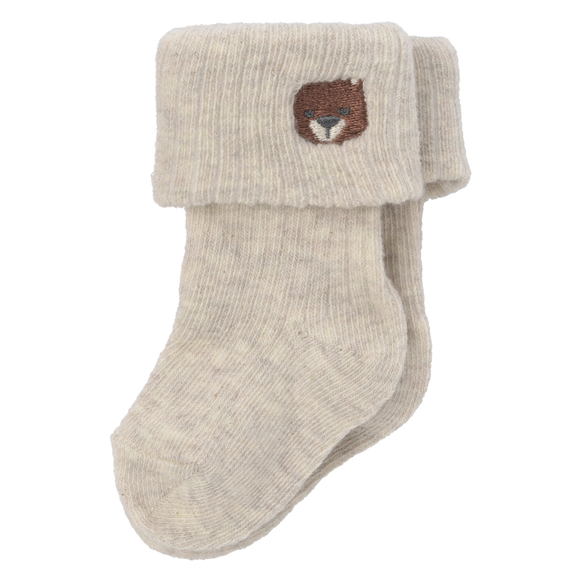 2 paar Newborn Sokken met borduursel