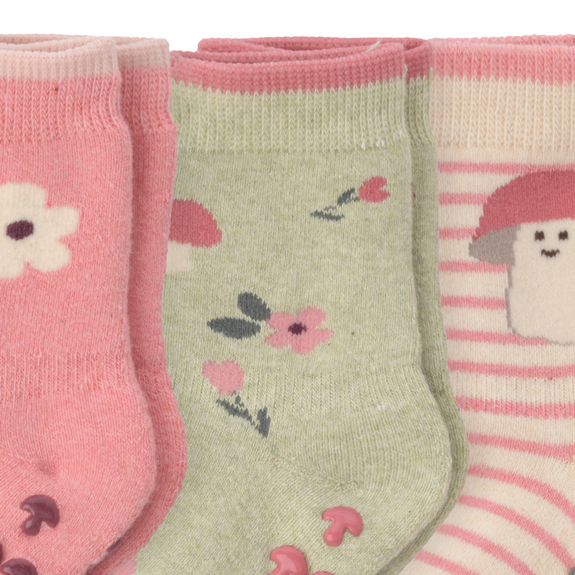 3 paar baby stopper sokken badstof